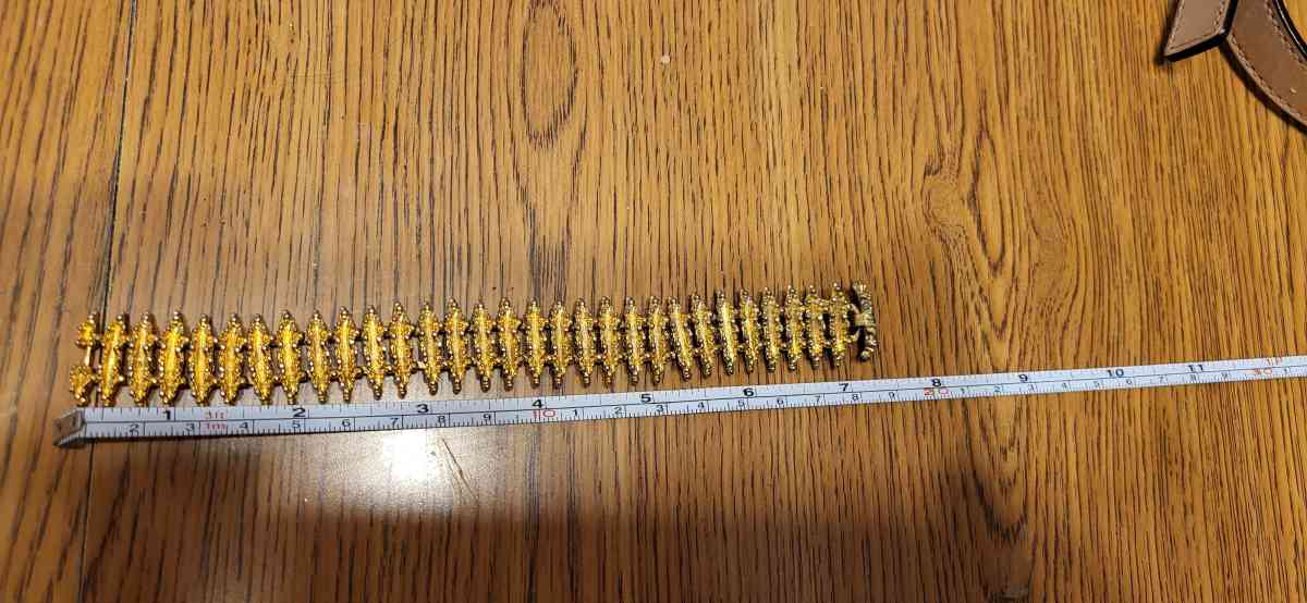 vintage gold bracelet