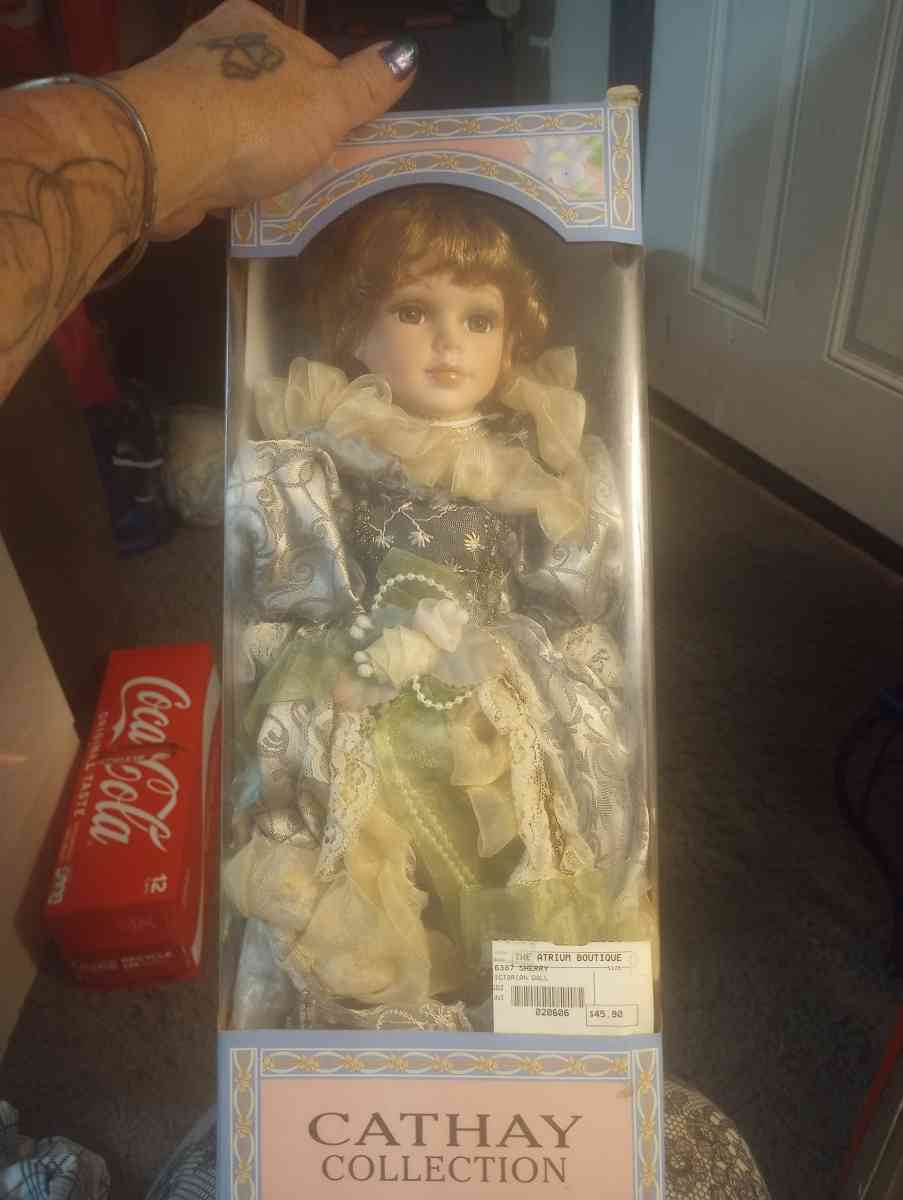 Sherry a Cathay Collection Porcelain Victorian Doll