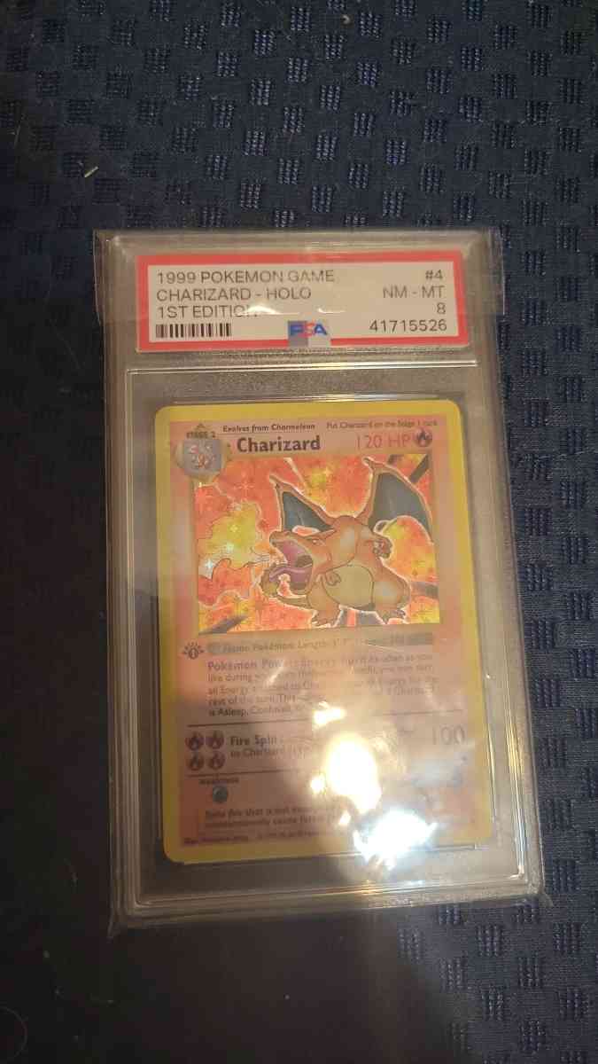 1st edition hol charizard card