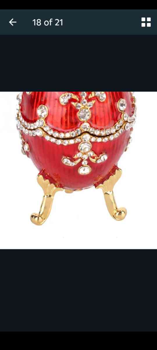 Decorative Egg Jewerly Boxes