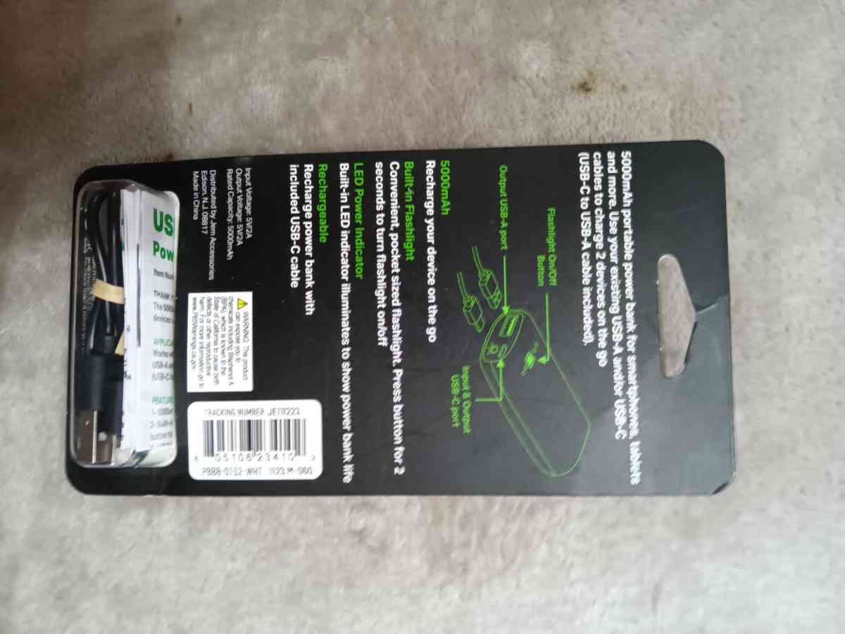 Chargers Portable x4