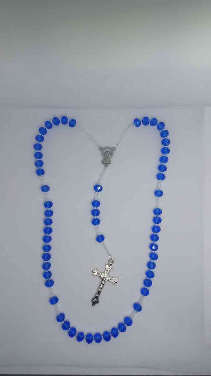 blue rosary
