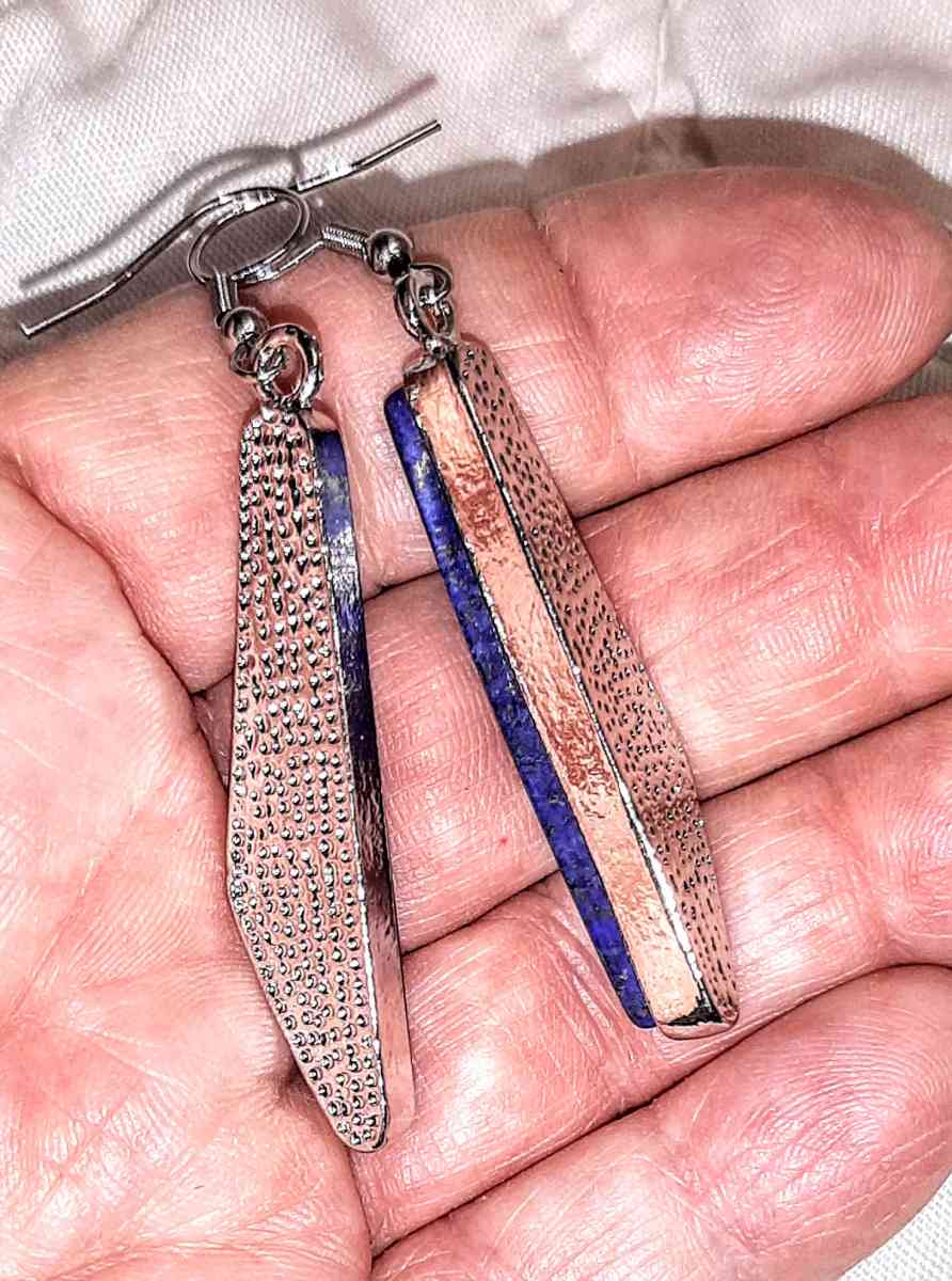Natural Lapis Lazuli Earrings