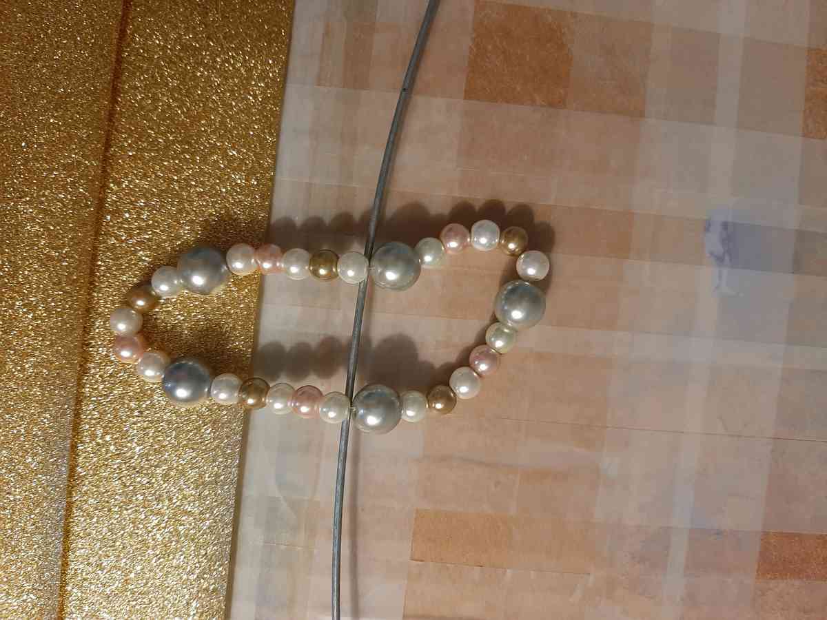 Faux Pearl Bracelet