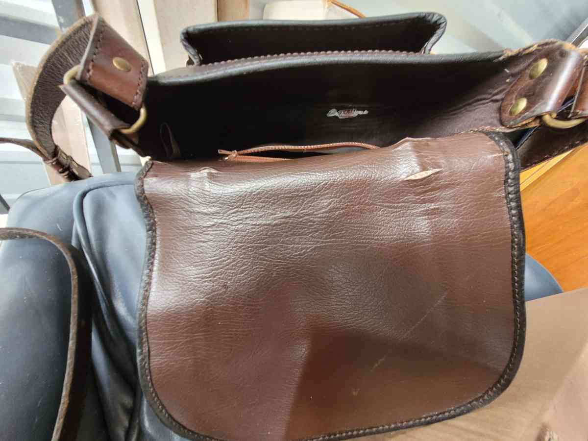 leather purse