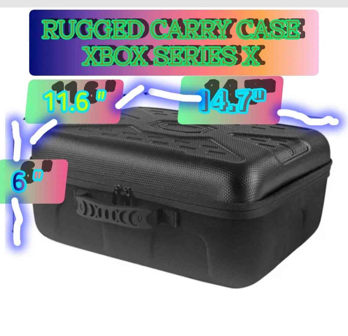 Xbox Series X Hard Shell Case Go Mode Impact Resistant Box