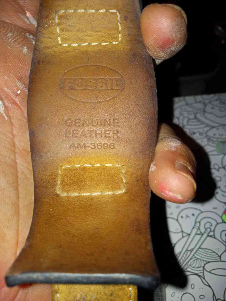 fossil big tic tac watch