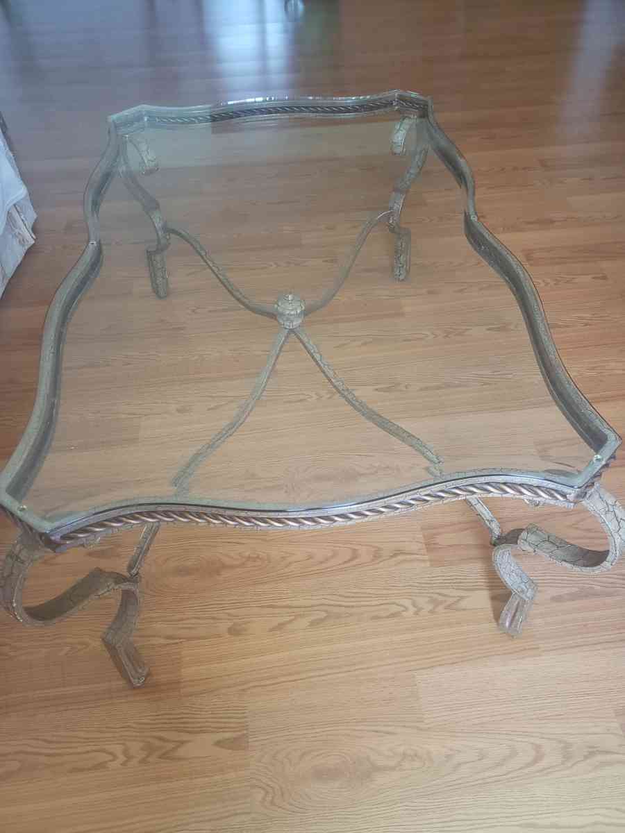 1 coffee table 2 end tables 1 entry table its a set