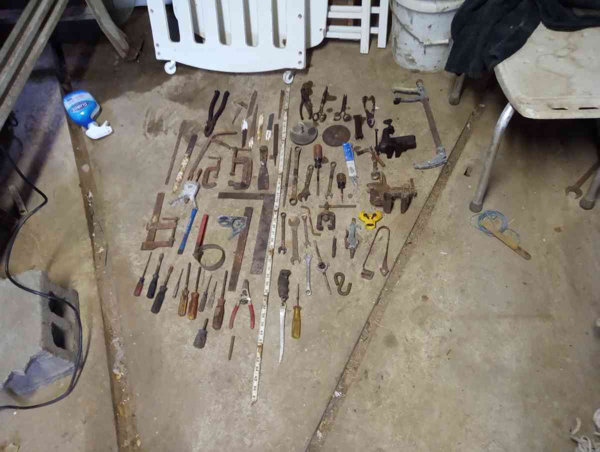 random vintage and some antique tools