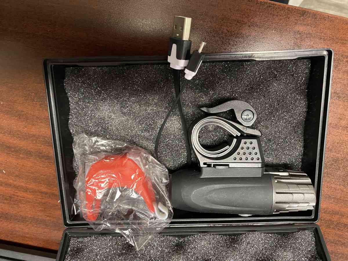 led Bike light rechargeable front and  back light