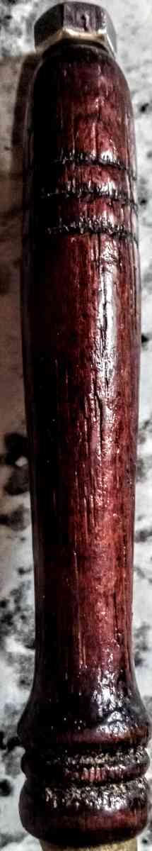 Brass Bell with Wooden Handle