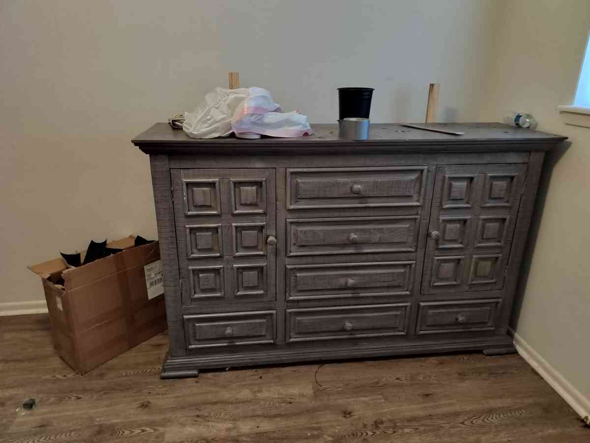 large king size bed and or dresser