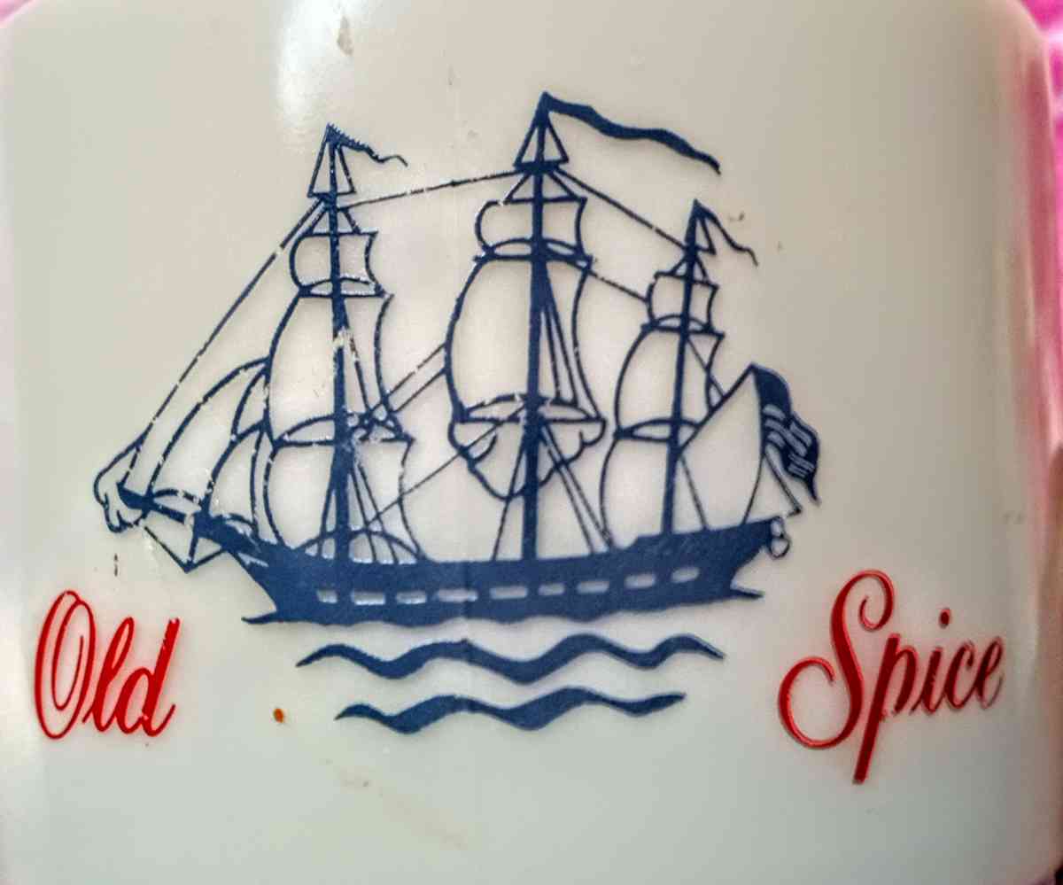 Vintage Old Spice Shaving Mug