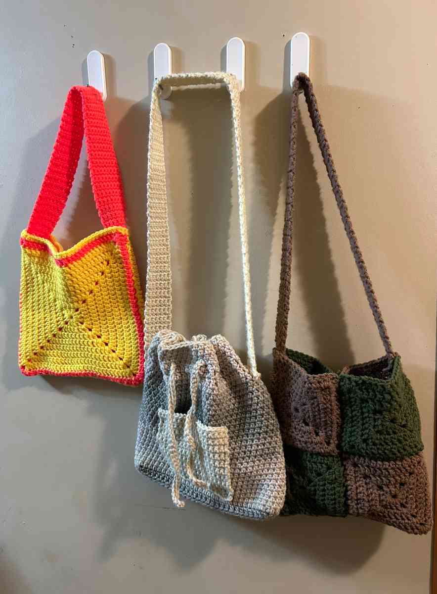 handmade crochet bags