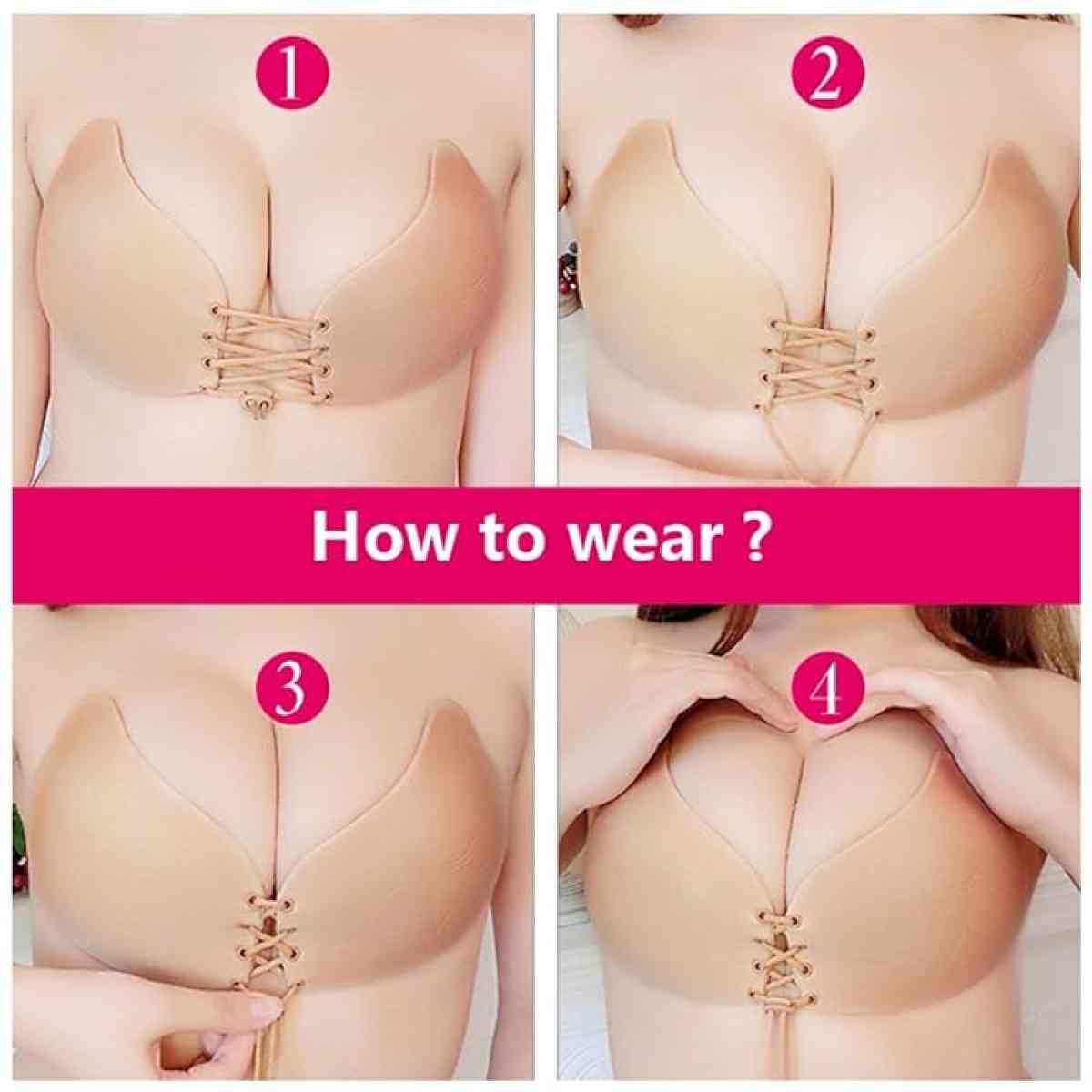 NUee strapless backless bra