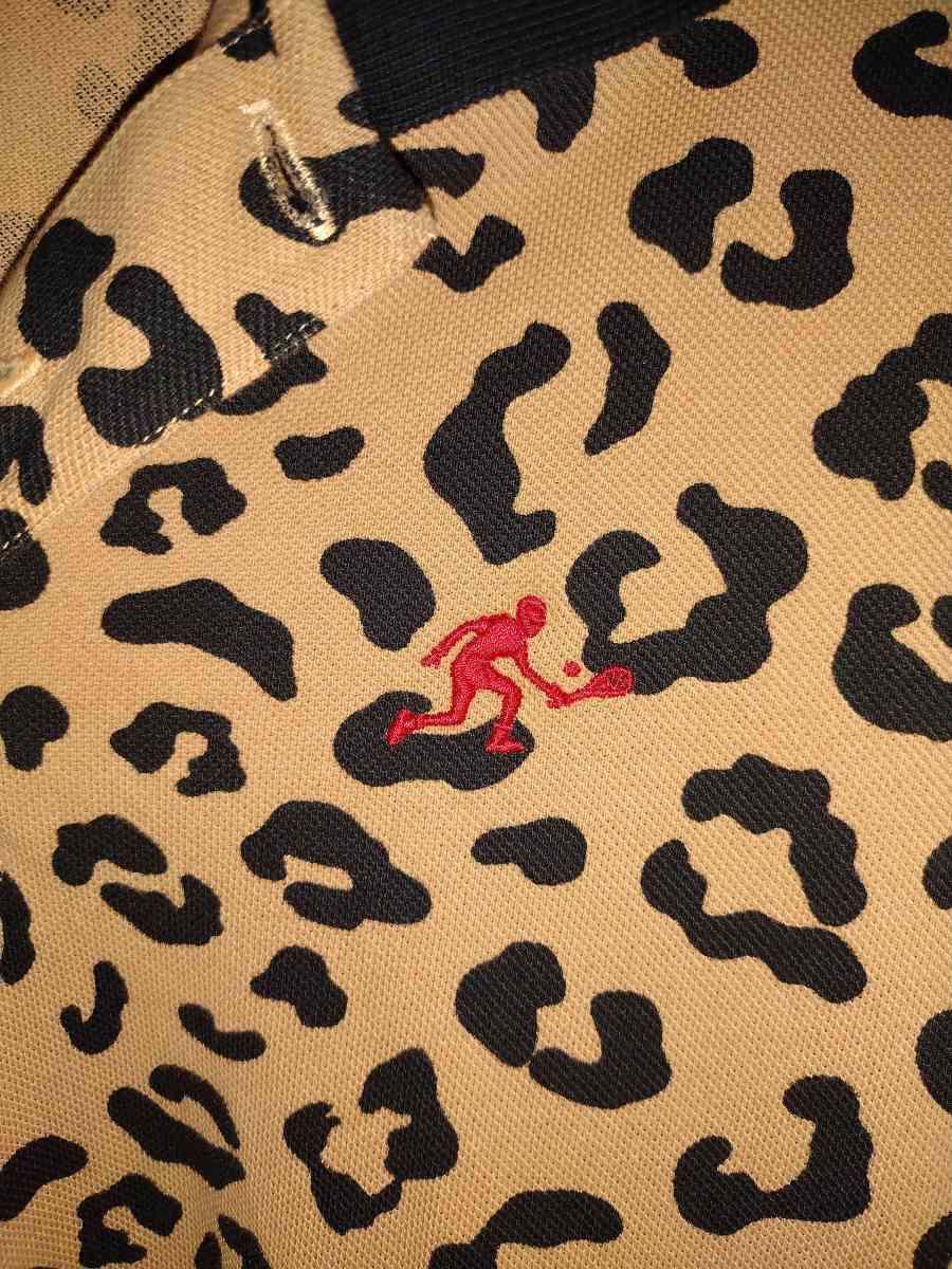 Arthur Ashe Leopard 1968 Tennis Tee