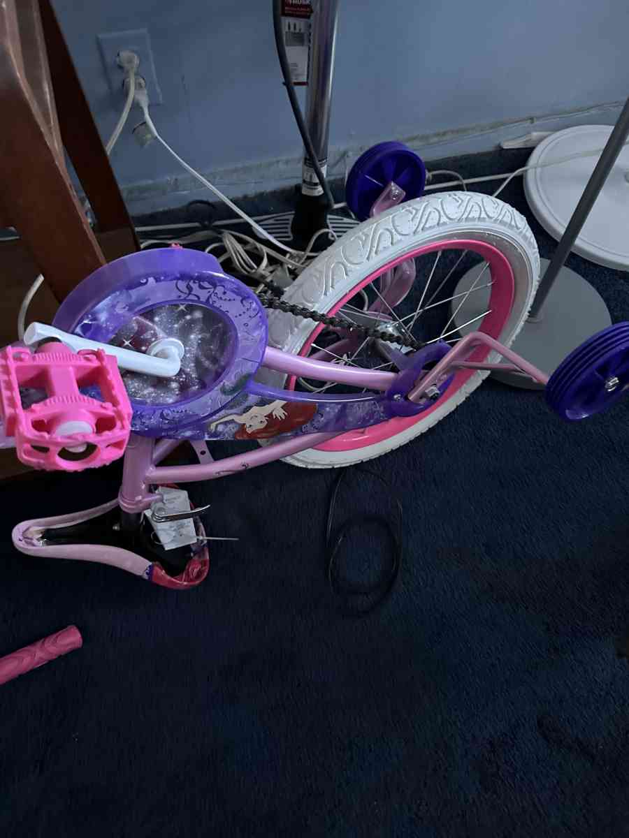 little mermaid youth bike