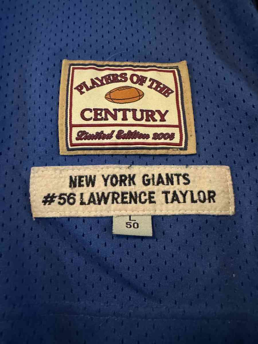 Authentic Large Lawrence Taylor NY Giants Jersey