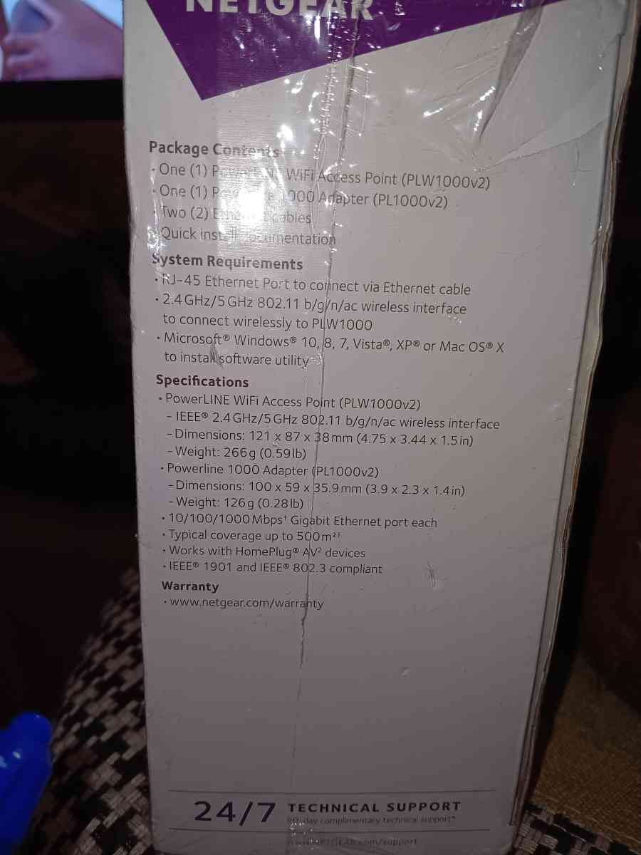 PowerLine WiFi 1000 mbps