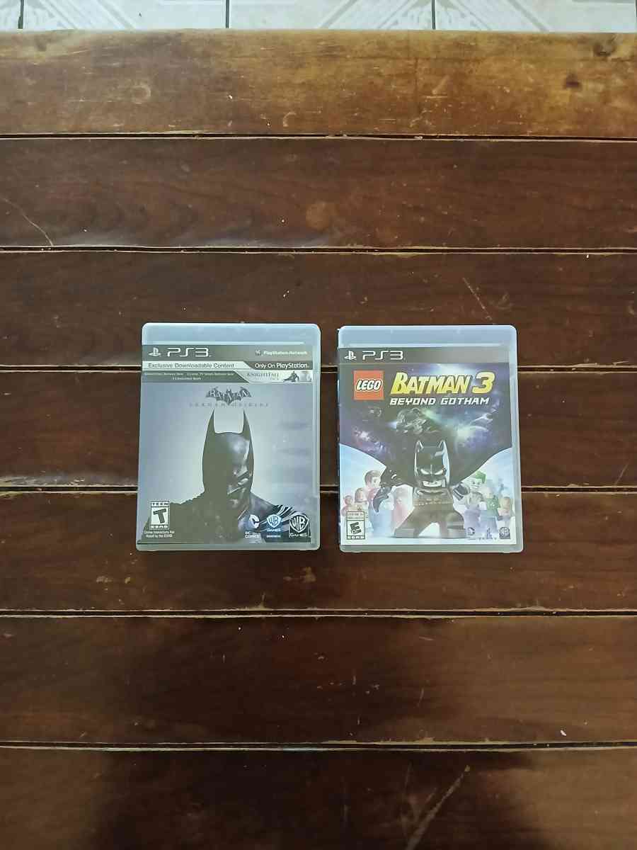 Lot Of 4 Batman Games for PlayStation 3