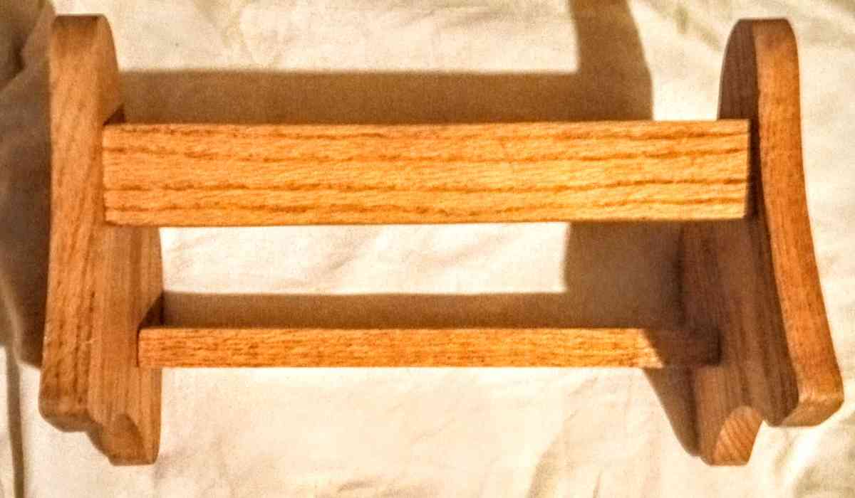 Wooden Doll Bench