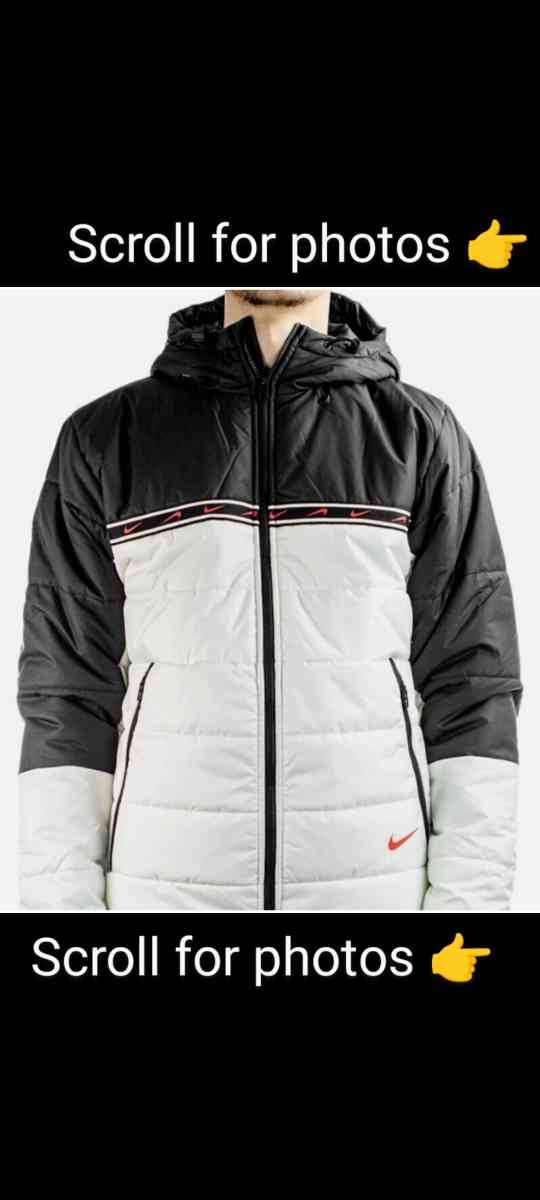 MENS NIKE Sportswear Repeat SyentheticFill Jacket White