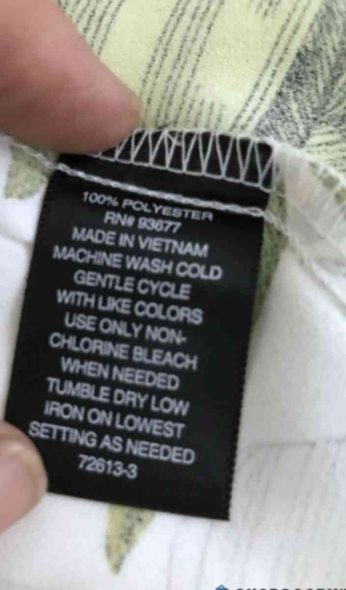 Worthington Sleeveless Summer Ivory Floral Polyester Dress S