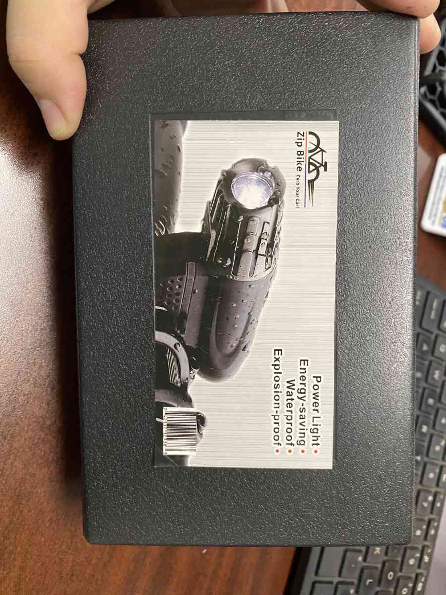 led Bike light rechargeable front and  back light