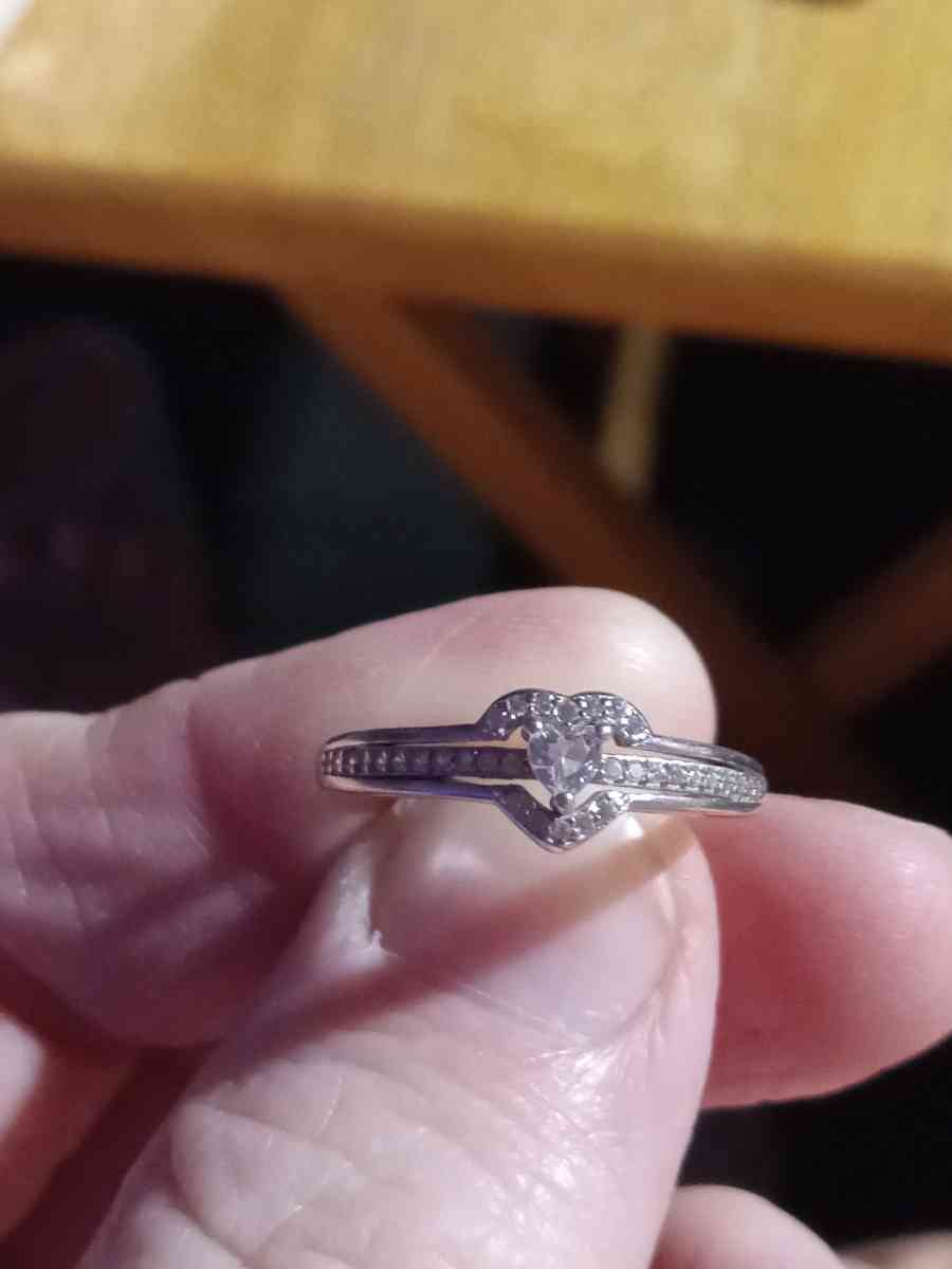 2 sterling silver rings