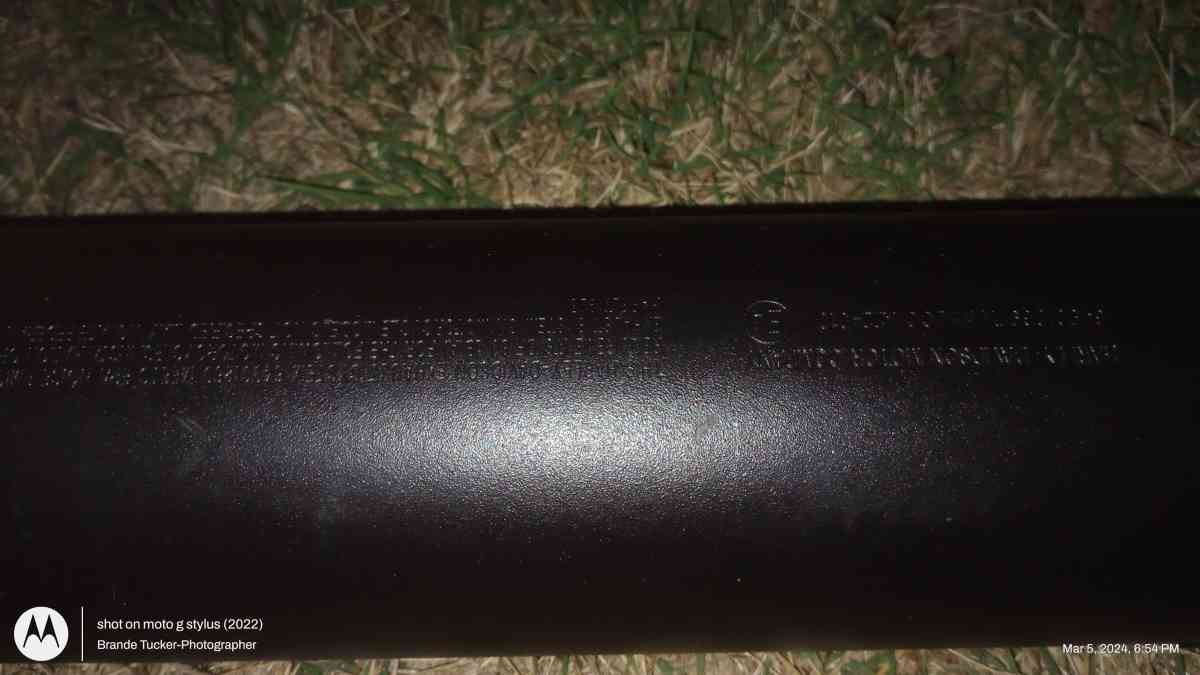 Harley Davidson Black Exhaust Pipe