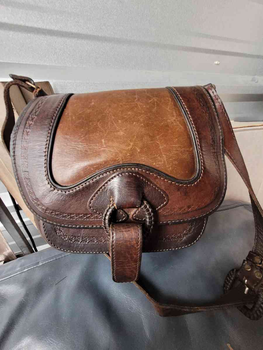 leather purse