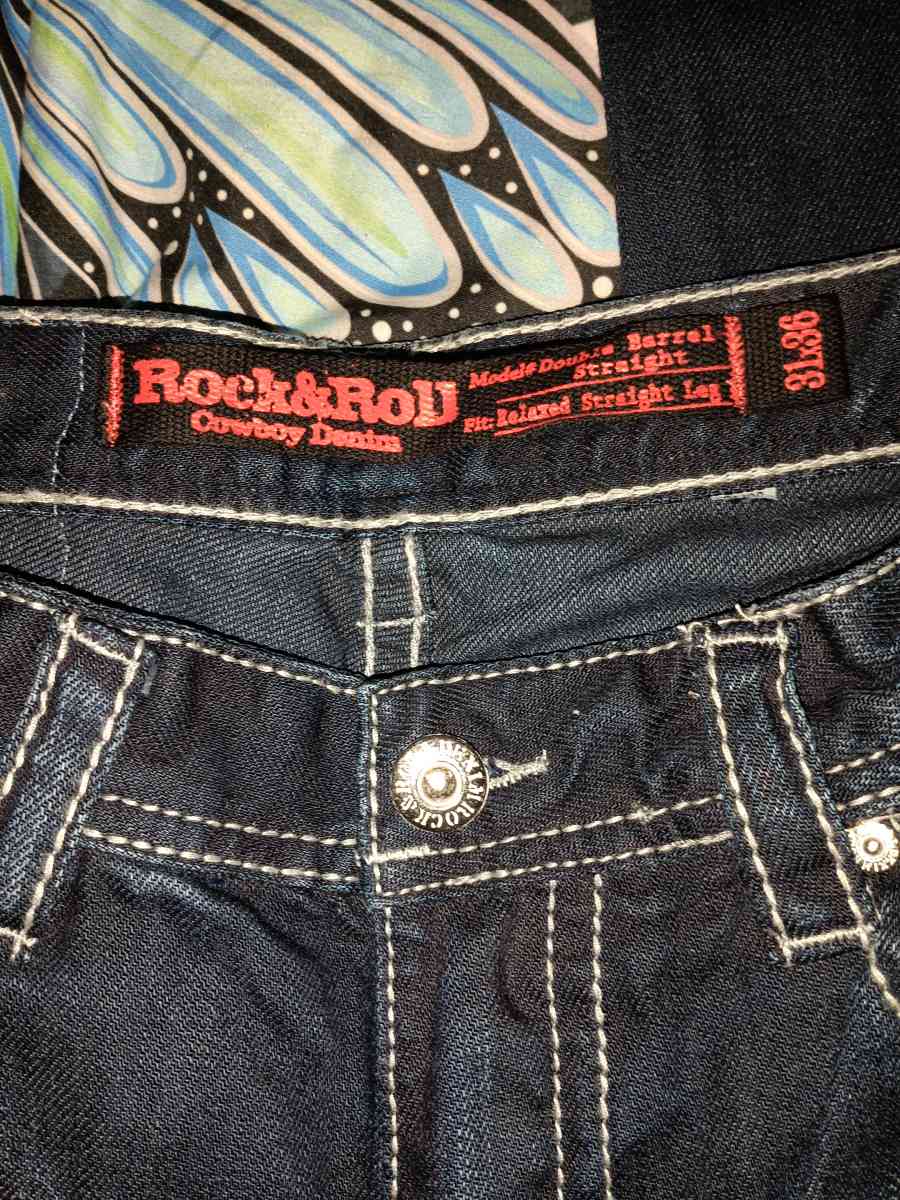 mens Rock  Roll Denim