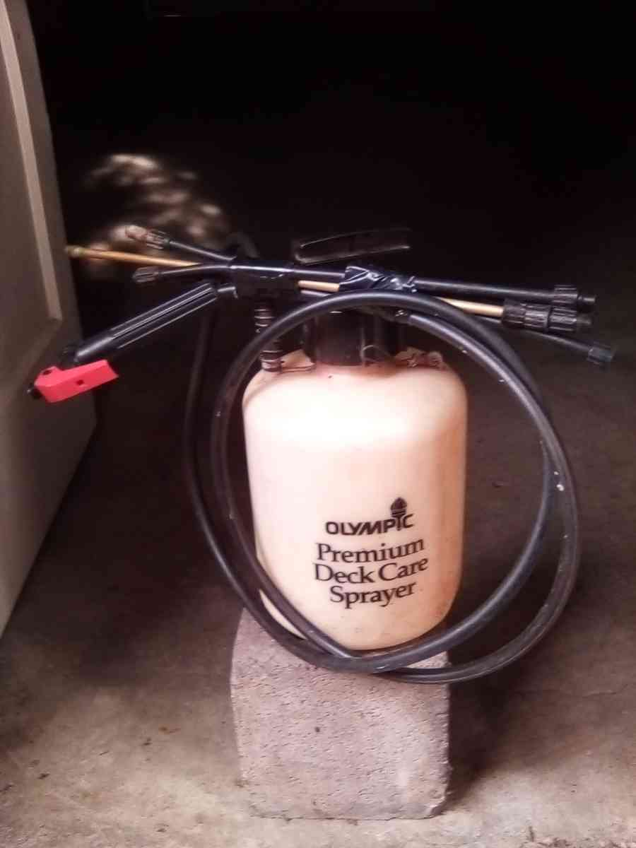 Garden and Deck Sprayer