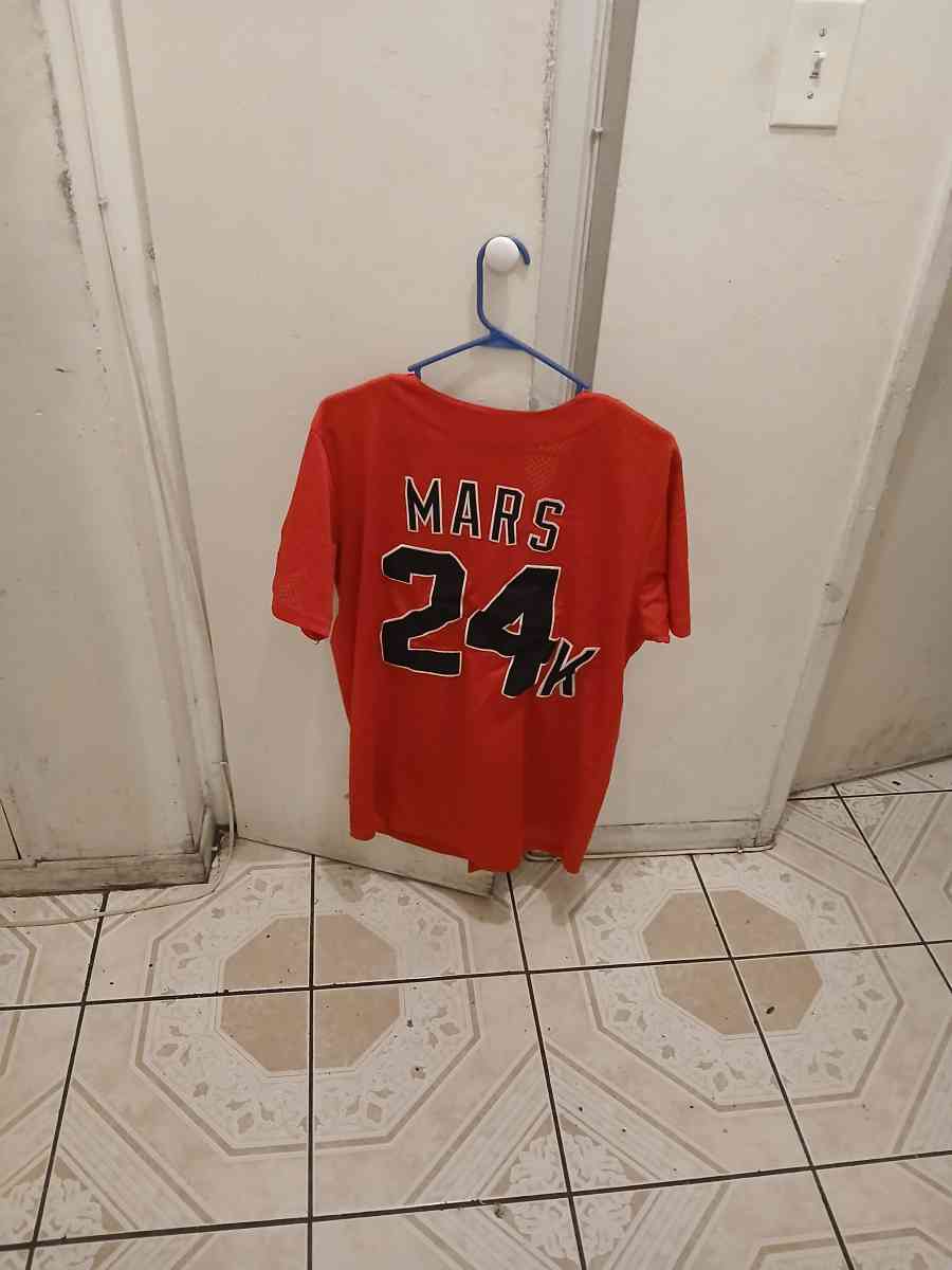 Bruno Mars Hooligans Magic World Tour Baseball Jersey Shirt