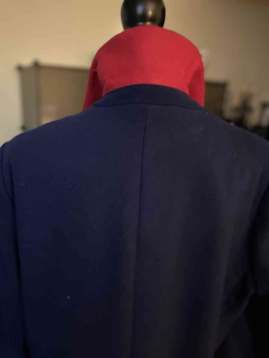 Banana Republic Blue Long Coat NWT Size XL