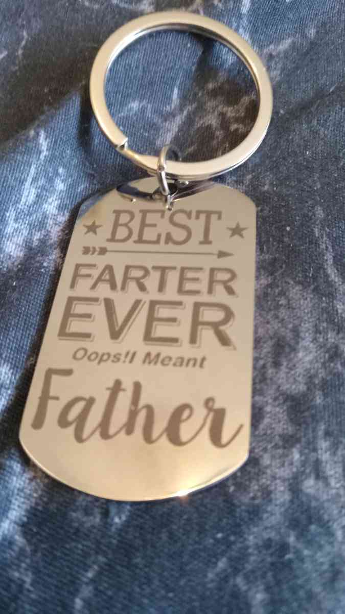 Fathers Day Keychains