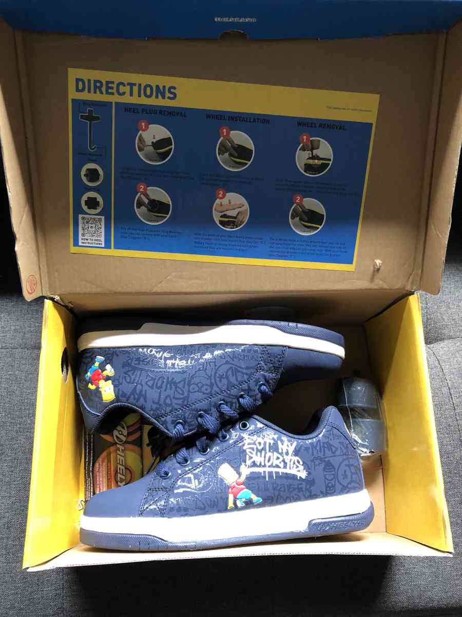 Size 5 The Simpsons X Heelys
