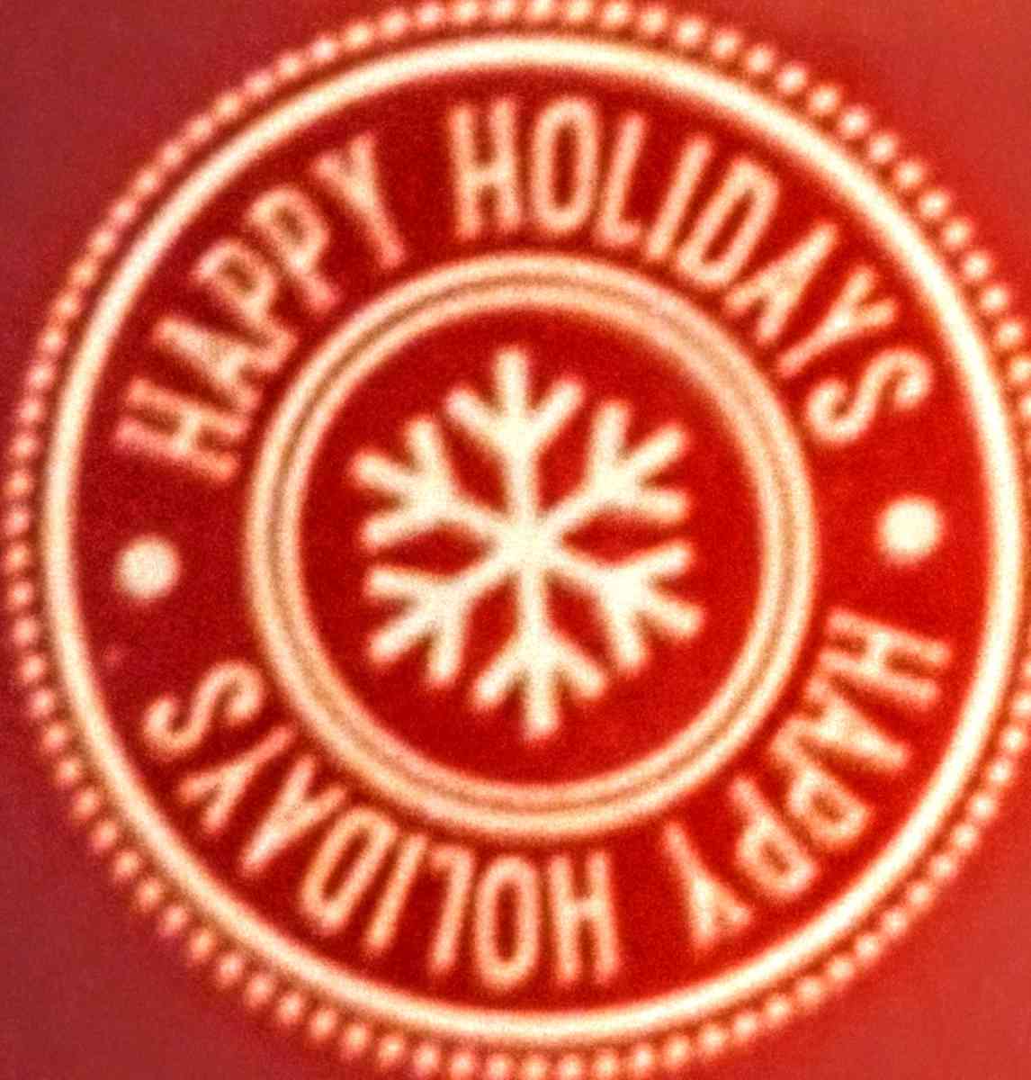 North Pole Postal Service Novelty Mailbox