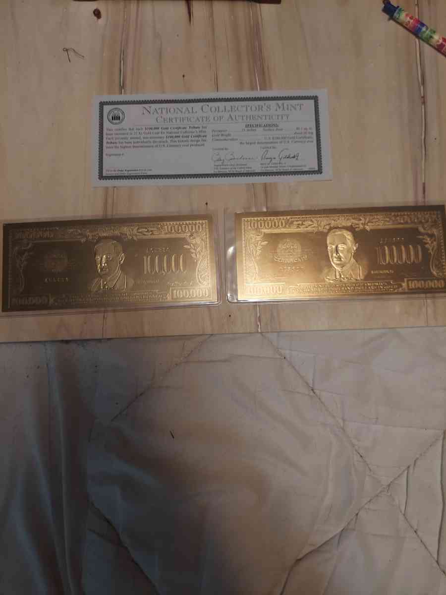 222 carrot gold leavesWhat are the One hundred thousand doll