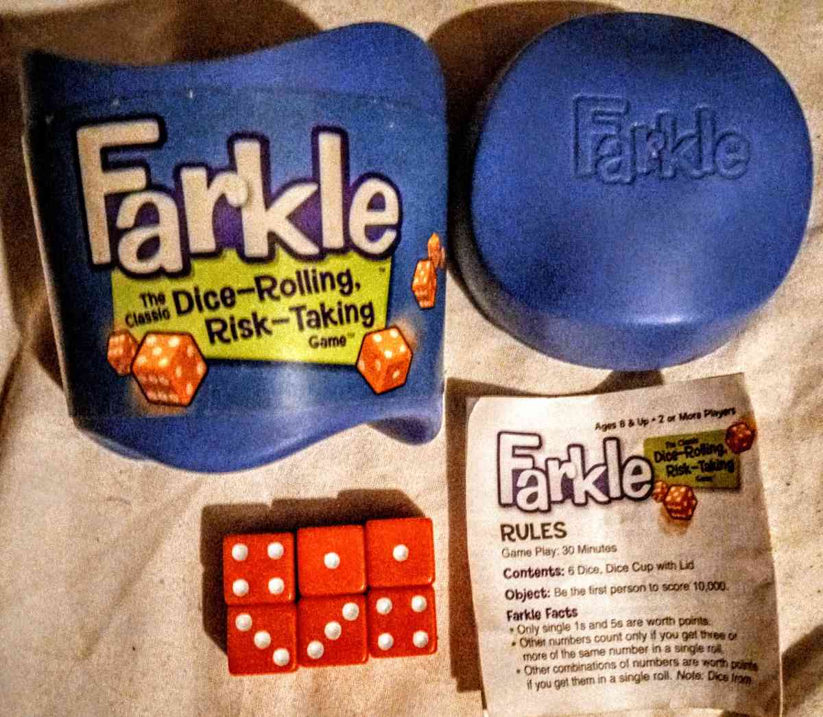 Farkle Dice Game