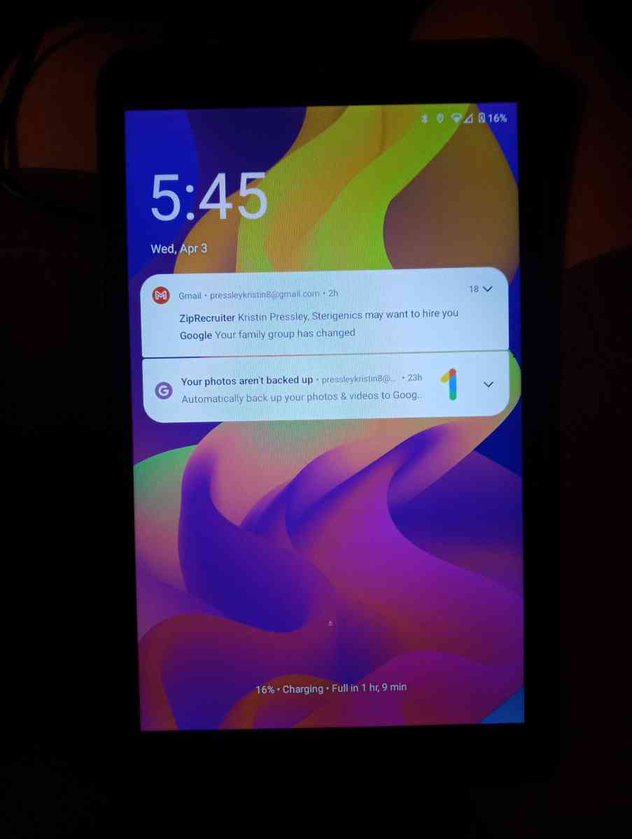 brandnew NUU TABLET 8 W SERVICE