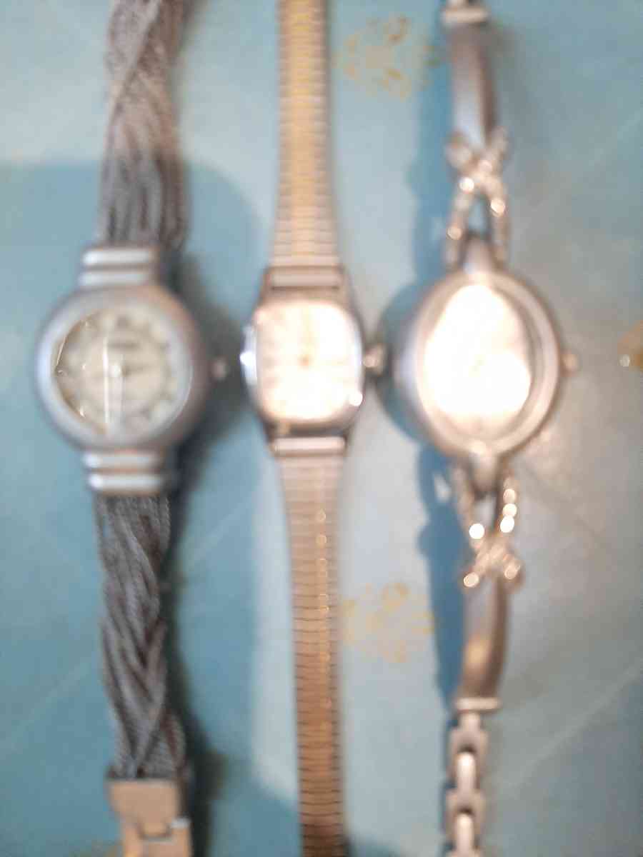 3 Vintage Watches