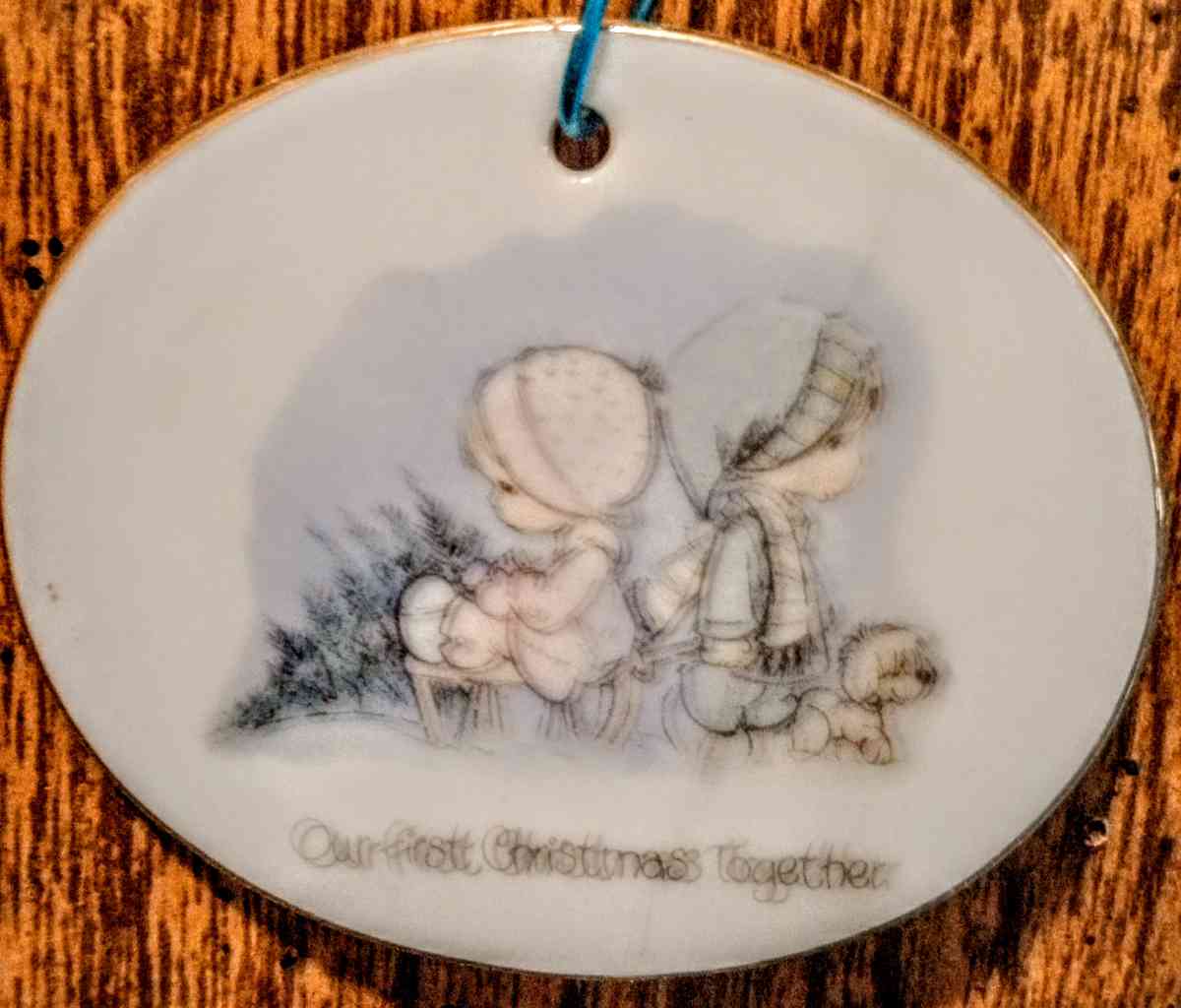 Precious Moments First Christmas Together Ornament
