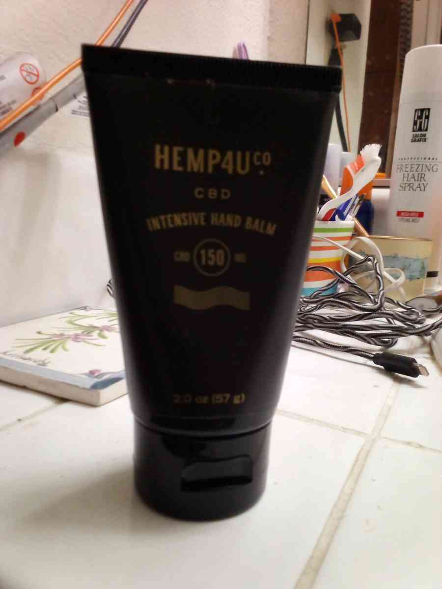 mens CBD hand balm