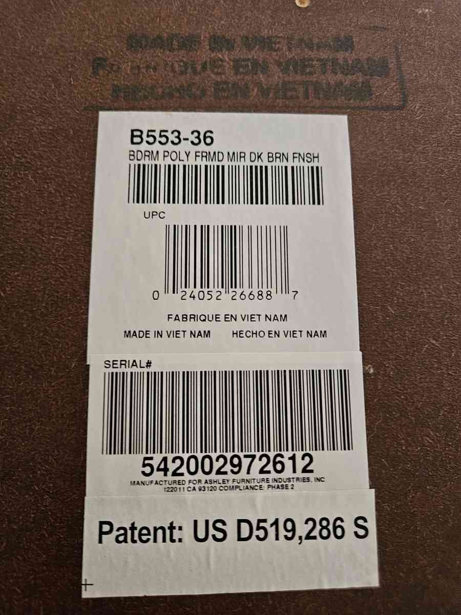 Northshore Marble Top 7pc King Bedroom Set by Ashley Furnitu