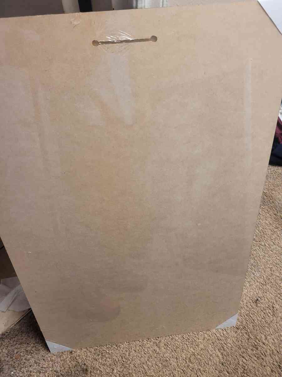 Scarface poster w wood backing