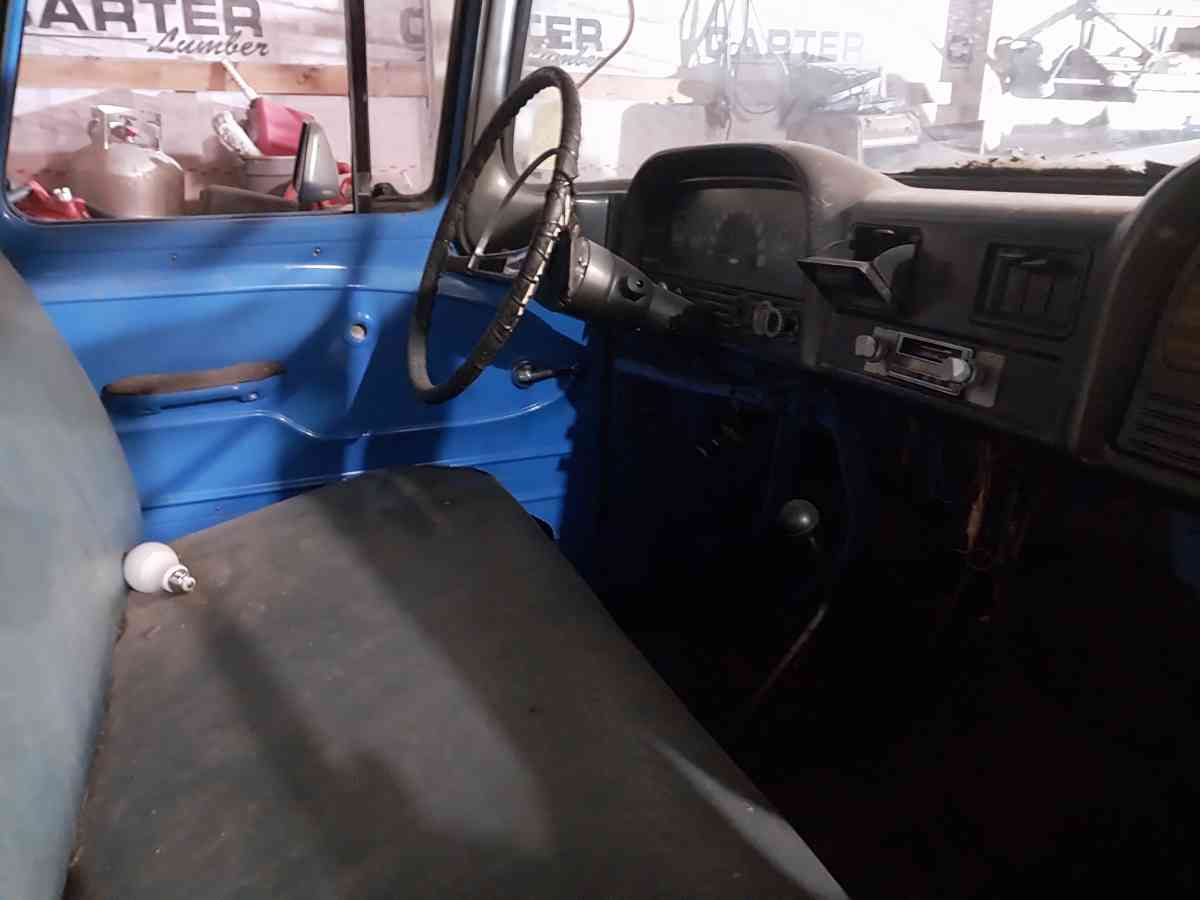 1973 long bed v6 chevy pick up from Georgia sitting for 20 y