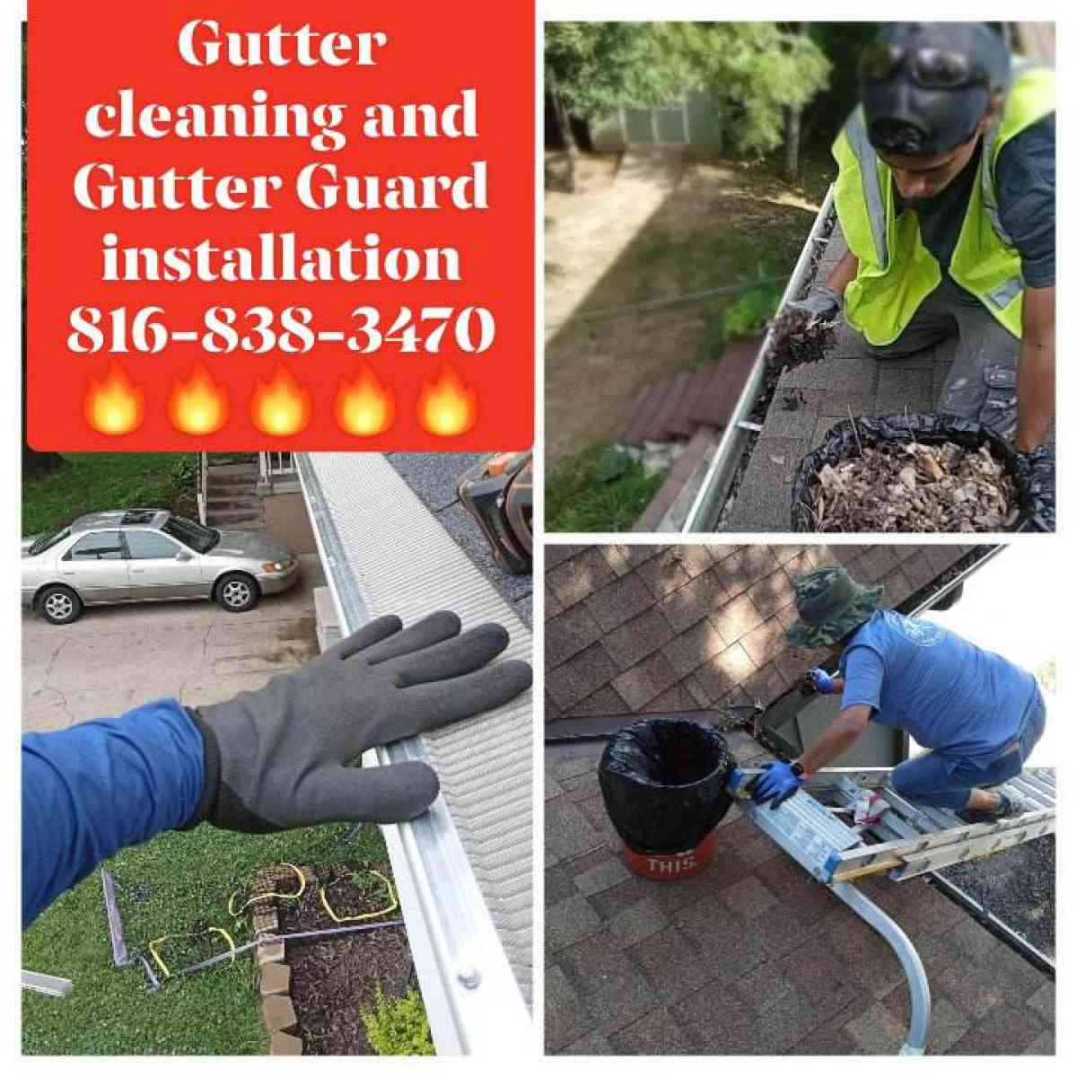 Gutter cleaning for sale