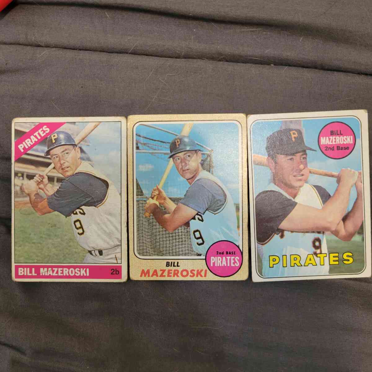 hof bill mazeroski cards