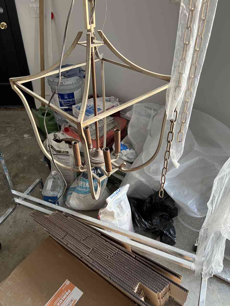 Rustic Brown Chandelier